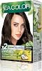 SEA COLOR Non-Ammonia, Vegan, Natural, Nourishing Permanent Hair Dye 100% White Closure 1 PACK 2 x 50 ml Dye & OXIDANT Dark Brunette 6.0