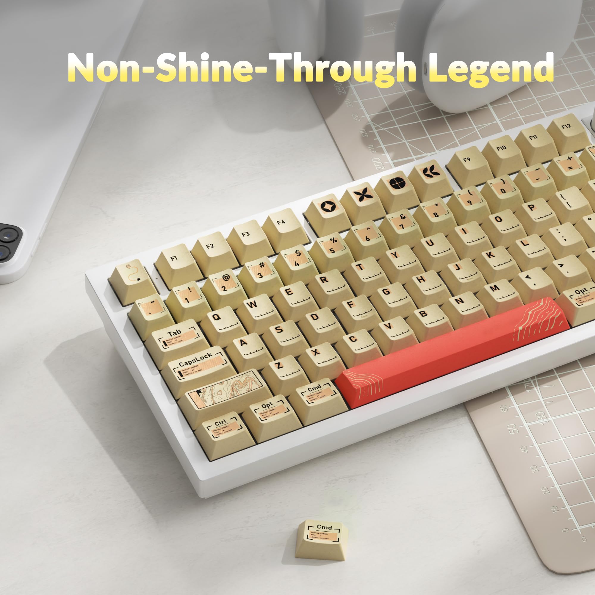 Amazon.co.jp: Keychron Cherry Profile Dye-Sub PBT フルキーキャップ