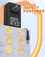 Vista 3 de MARBERO Adaptador de 19 V CACC Cable de alimentación compatible con MARBERO M82 M82MAX M822 M822MAX M87 M88 M168 Generador solar Batería de litio