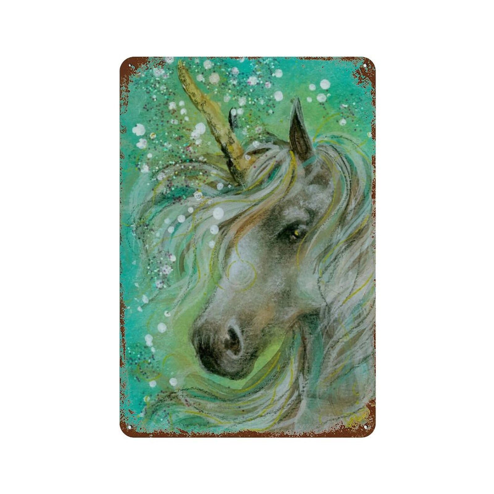 xiaoxiaoshen Unicorns (11) Wall Decor Art Metal Tin Poster Modern Home Decor Art Home Bar Shop Decorations Vintage Sign 30x20cm