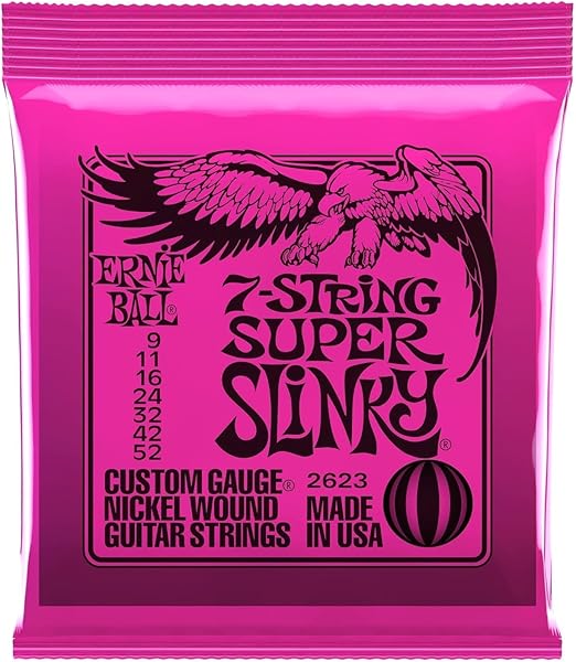 ERNIE BALL スーパー・スリンキー 7弦エレキギター弦 09-52