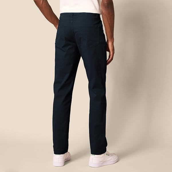 Amazon Essentials Men's Athletic-Fit 5-Pocket Stretch Twill Trouser (Available in Big & Tall) - 2