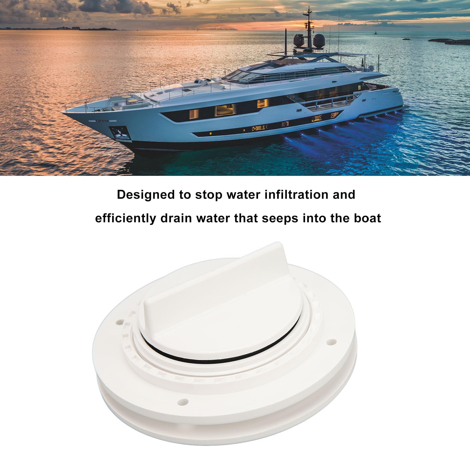 Lot De 5 Bouchons De Vidange 40 Mm En Caoutchouc Pour Bateau - Étanche, Léger, Portable - Pour Dalot, Drainage, étanchéité Des Embarcations