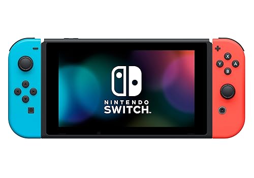 Miniatura 3 de Nintendo Switch V2 Game Console - Black HAC-001-01 w OEM BlueRed Joycon Renewed