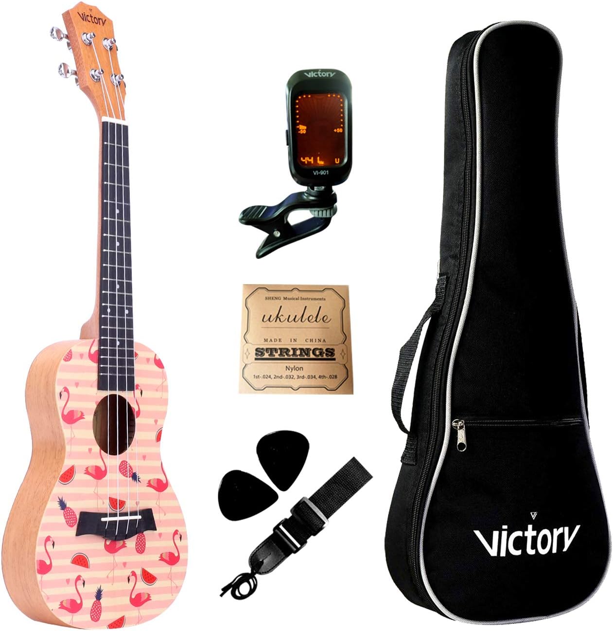 UKULELE (Concert Ukulele 23, Flamingo)