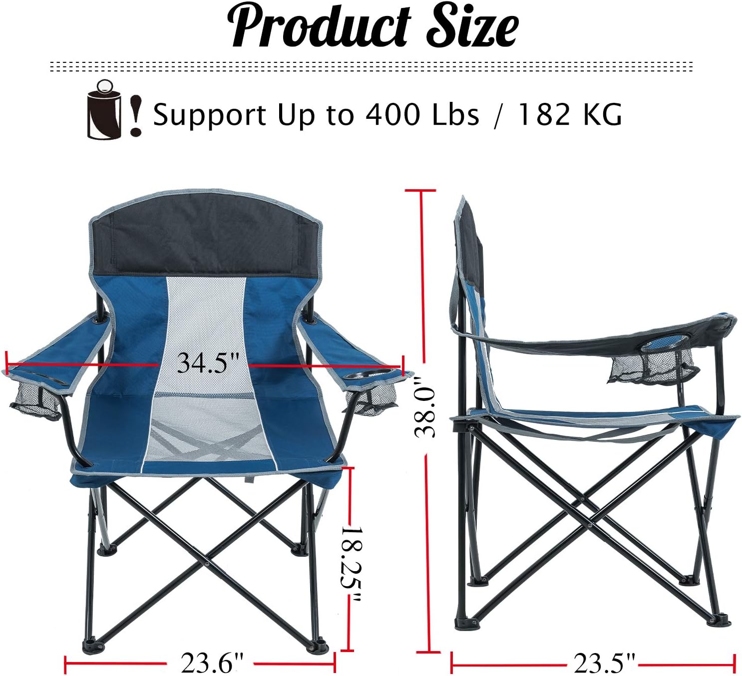 basic camping chair