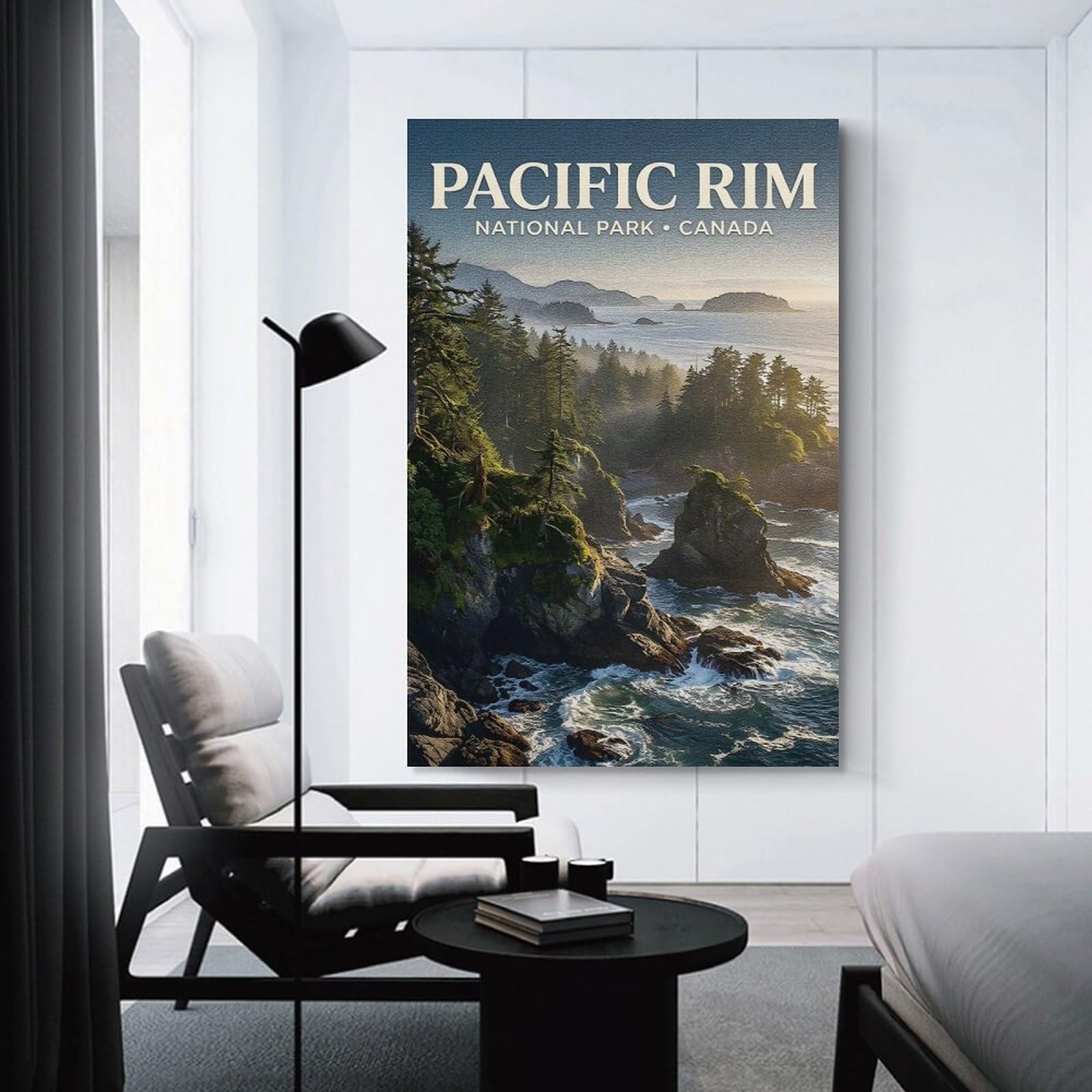Junmoney Unframe-Style-17 Pacific Rim National Park Canada Home Decor Wall Art, 20X30inch(50X75cm), For Home Walls, Creative Rooms Or Shared Spaces, An Adaptable Decor Piece For Home Use
