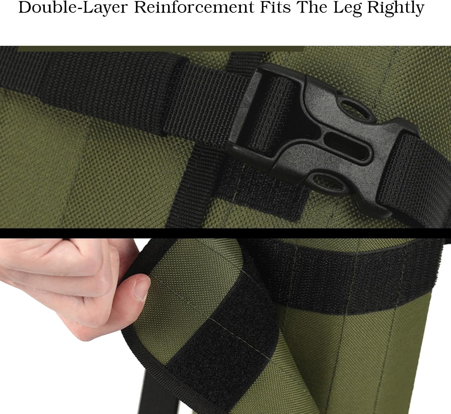Leg Gaiters,Adjustable Long Shoe Covers,A Pair Of Foldable Outdoor Gaiters,Suitable for Skiing Hiking Farm Work(Color2)