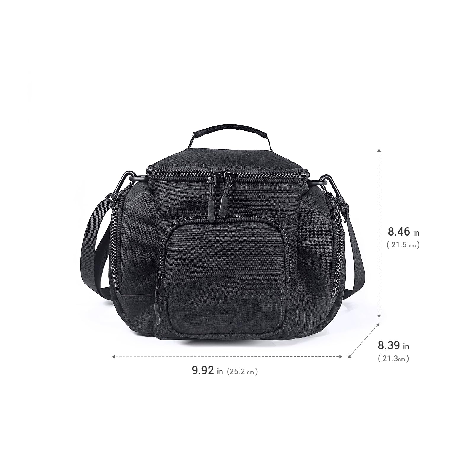 Generico Borsa da viaggio console per Steam Machine, borsa impermeabile e antiurto di grande capienza per controller, cavi e accessori, con manico e tracolla