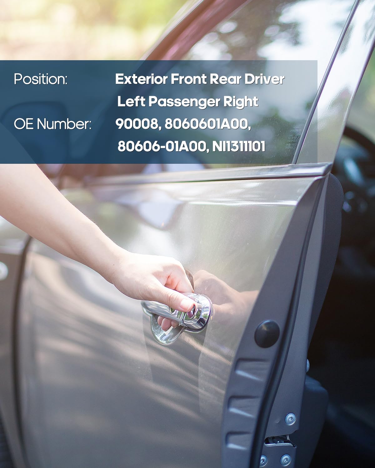 Amazon.com: ECCPP Exterior Door Handle 1995-1997 for Nissan for