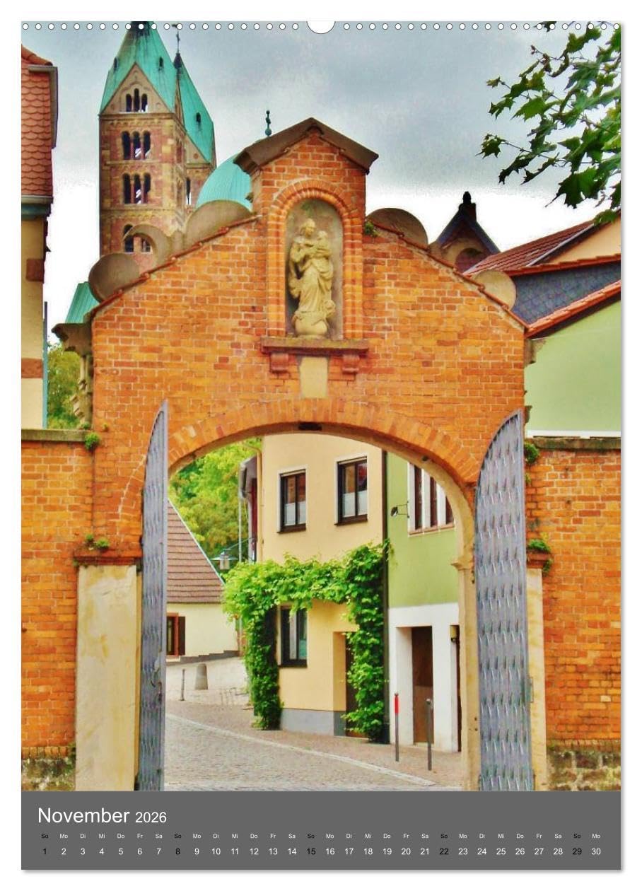 Kirchen und Klöster deutsche Kleinode (hochwertiger Premium Wandkalender 2026 DIN A2 hoch), Kunstdruck in Hochglanz: Historische Architekturen (CALVENDO Orte)