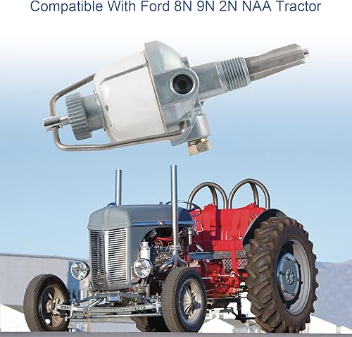 Miniatura 2 de JDMSPEED 2NAA9155B - Recipiente para sedimentos de combustible para Ford 8N 9N 2N NAA Jubilee Tractor Massey Ferguson TE20 TO20 TO30 TO35 MF35