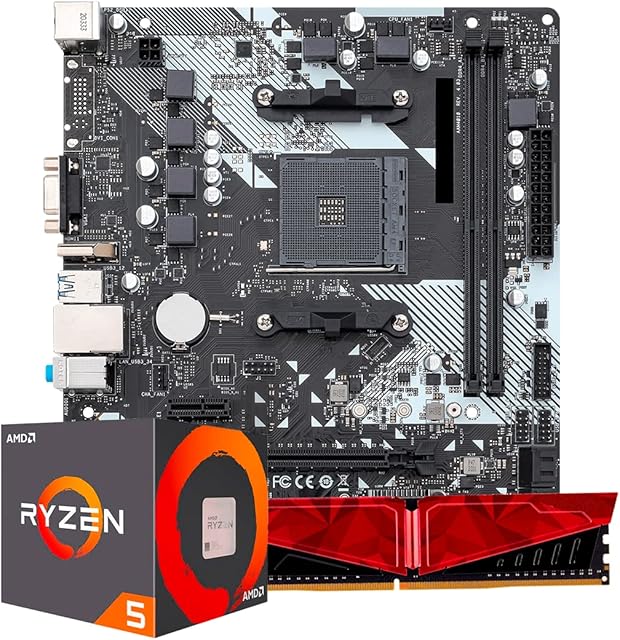 Kit Upgrade AMD Ryzen 5 4600G + A320M + 8GB DDR4