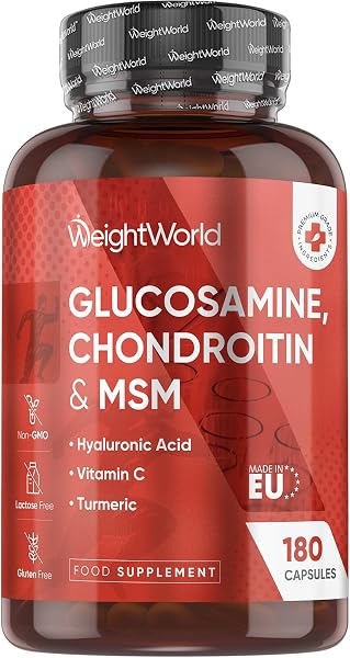 WeightWorld Glucosamine and Chondroitin Complex 180 Capsules