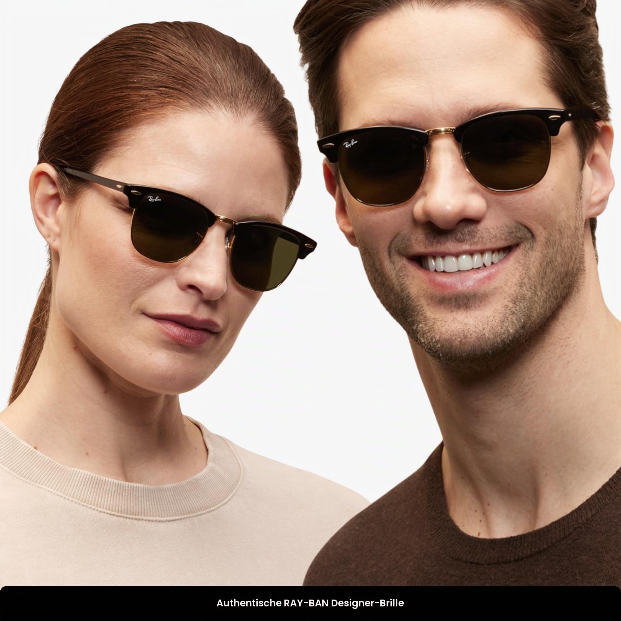 Ray-Ban Herren Clubmaster Sonnenbrille (1er Pack)