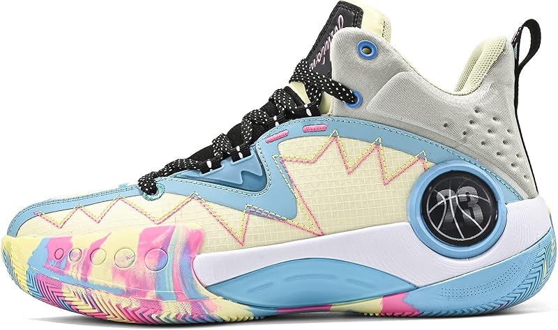 ASHION Zapatos antideslizantes de baloncesto para niño