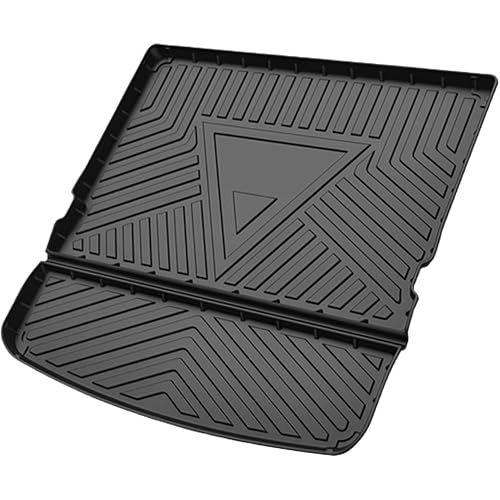 Flat Face Cargo Liner Rear Trunk Mat Trunk Cargo Luggage Boot Tray Mat Stripes and Triangles Pattern for Dodge Journey 2013-2018 Anti-Slip