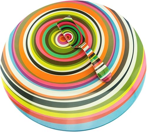 Miniatura 35 de French Bull Lazy Susan - Plato organizador de vajilla redonda de melamina giratoria para cocina, despensa, plato giratorio, servir, 9 pulgadas