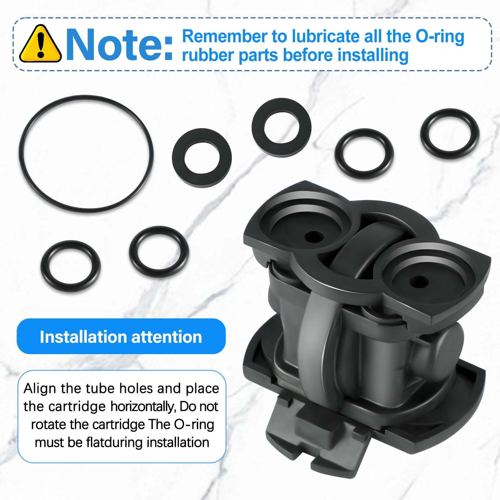 2-Pack GP800820 Pressure Balancing Unit Cartridge - Replaces Kohler GP500520, For Rite-Temp Shower Valve, K-304/K-11748 Platforms - View #5