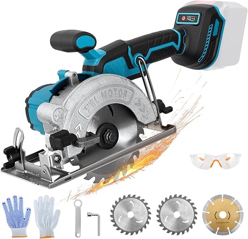 Scie circulaire sans fil pour Makita 18 V batterie, mini …