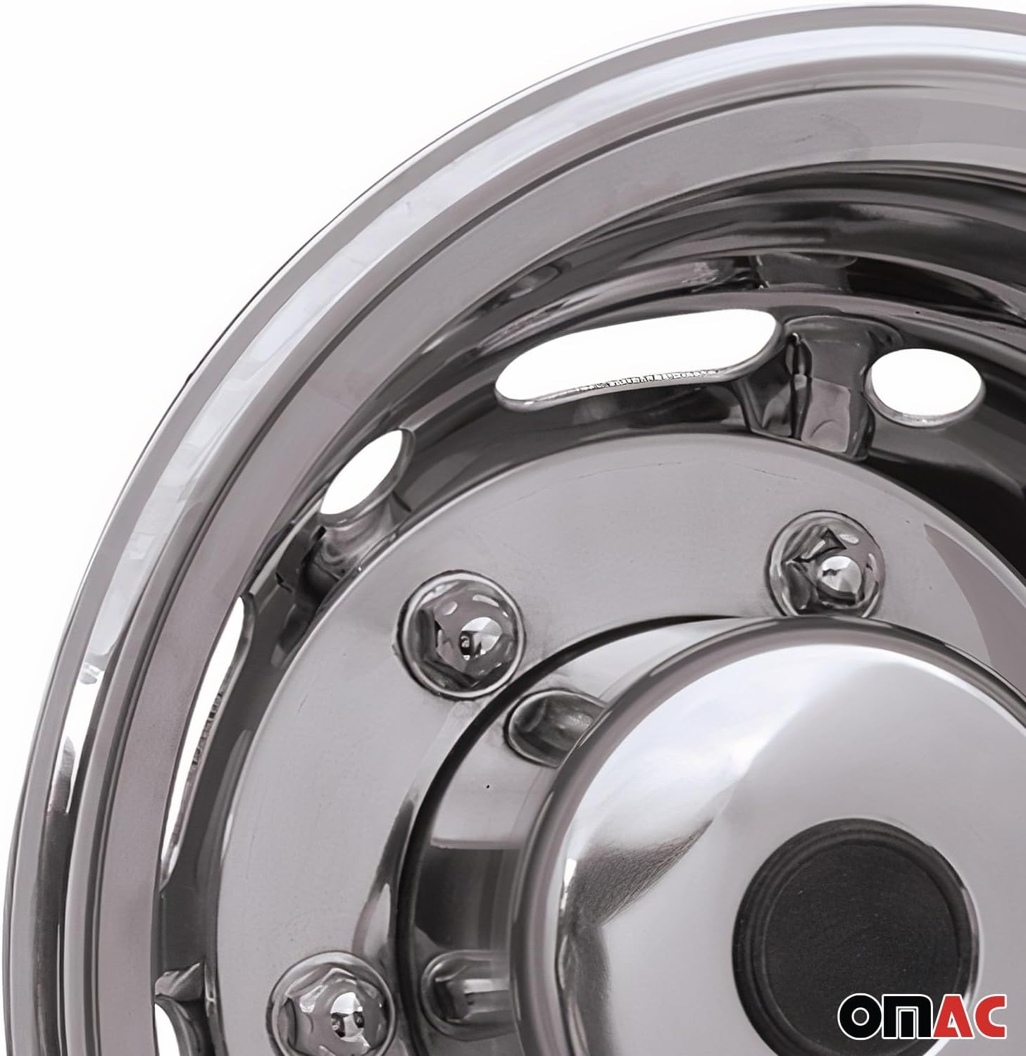 OMAC 16" Dual Wheel Simulator Hubcaps for Mercedes Sprinter W906 2014-2018 Rear 2 Pcs