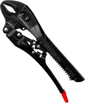 STARWORK TRUE MECHANICTM Automatic Curved Jaw Locking Pliers 10-inch