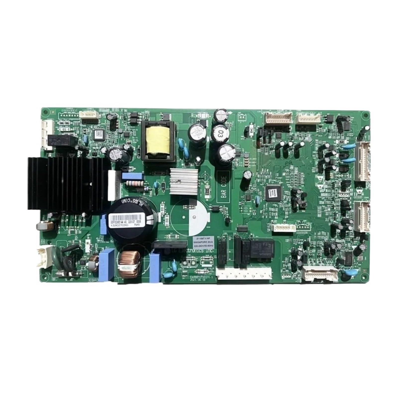 Placa de control EBR32965134 que regula la temperatura en congelador y refrigerador LG