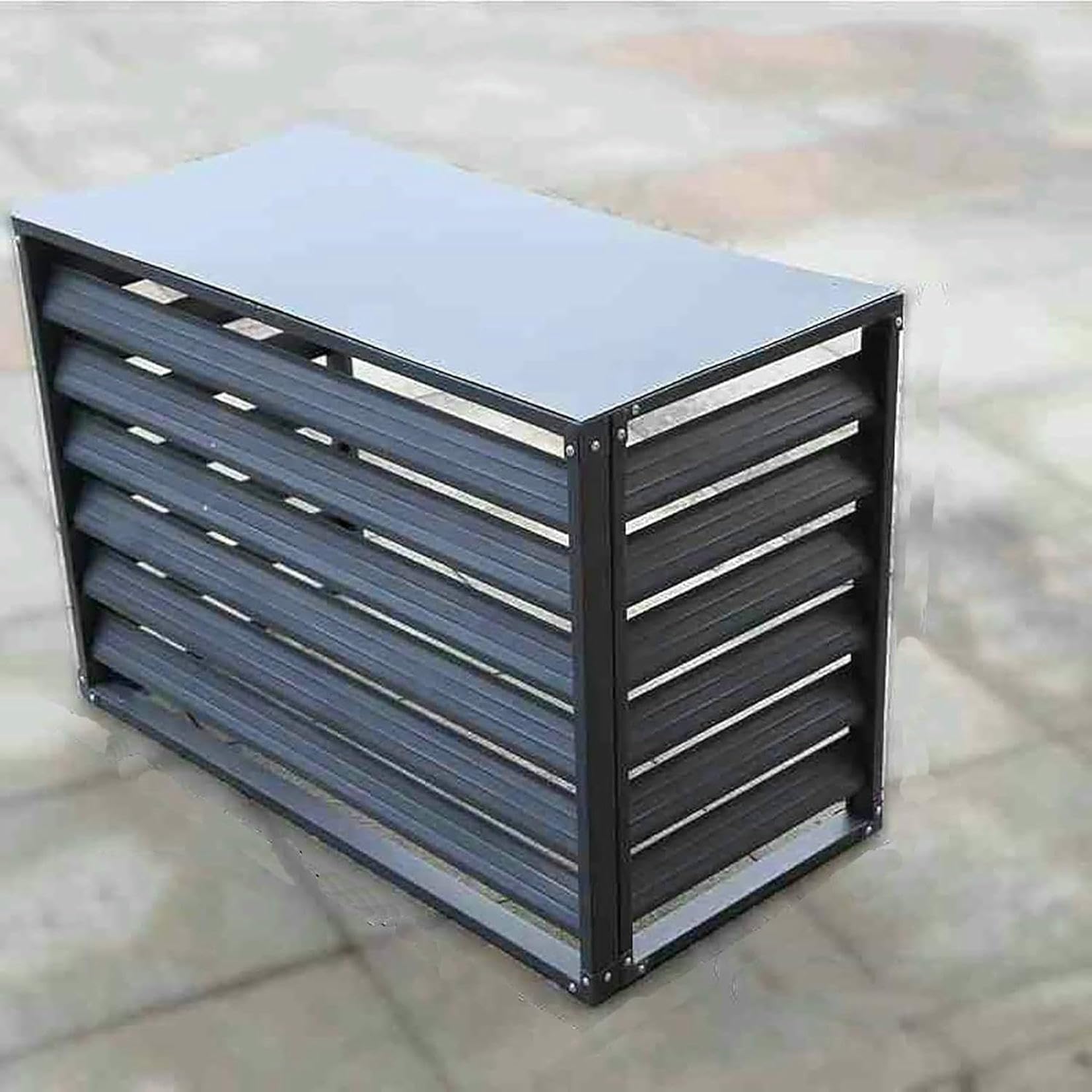 Grille de climatisation extérieure pour balcon et jardin
