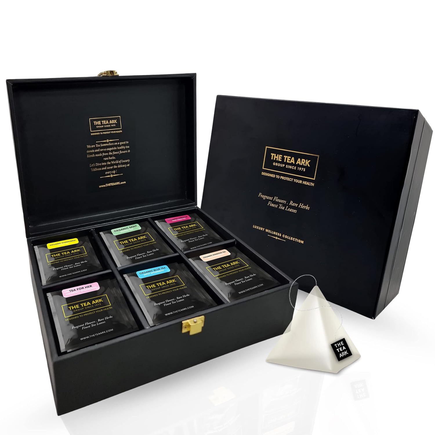 The Tea Ark Signature Select Diwali Assorted Tea Bags Gift Box with