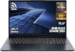 Lenovo IdeaPad Slim 1 15.6" Laptop, FHD Anti-Glare Display, AMD Ryzen 5 7520U, 8GB RAM, 512GB SSD, SD Card Reader, Wi-Fi 6, Windows 11 Home, Abyss Blue