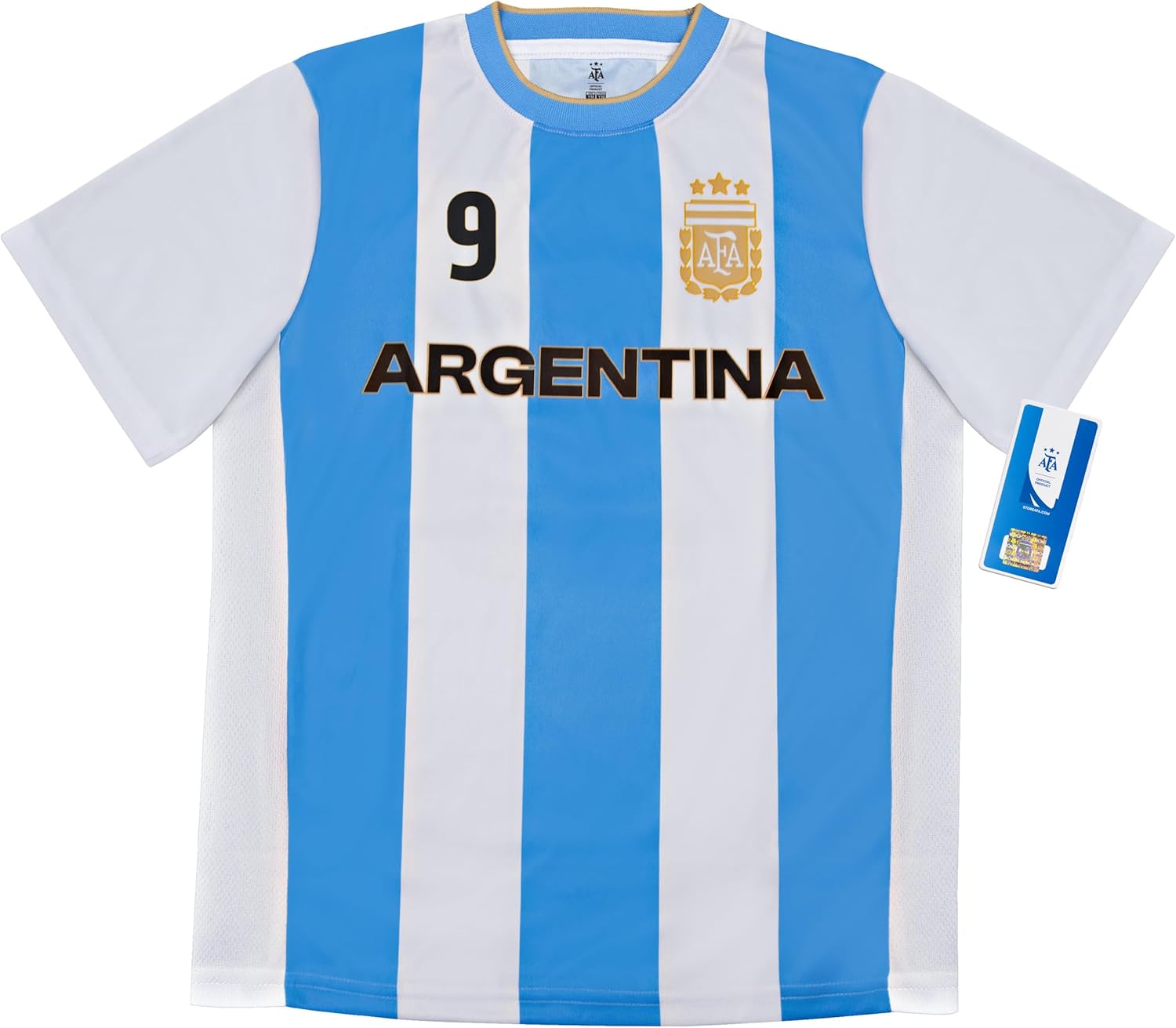 Icon Sports Officially Licensed Argentine Football Federation Lionel Messi Fan Pack - Unisex Kids