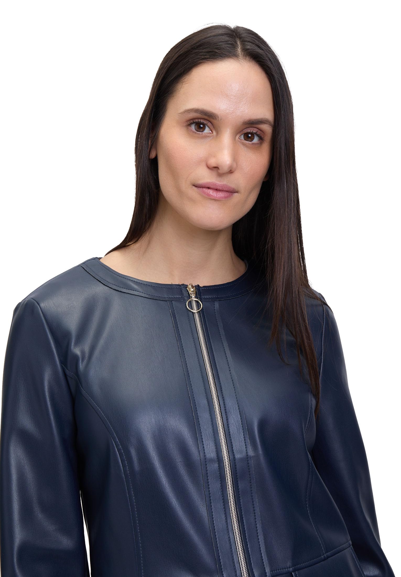 Betty Barclay Damen Kurzblazer mit Reißverschluss