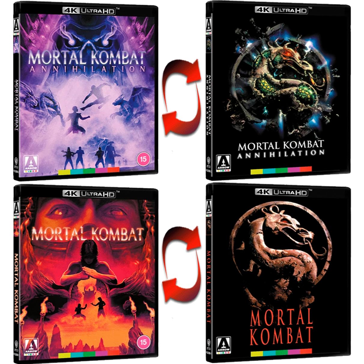 Mortal Kombat Kollection (Limited Edition) [Reversible cover] [1995-1997] [4K Ultra HD] [Region Free]