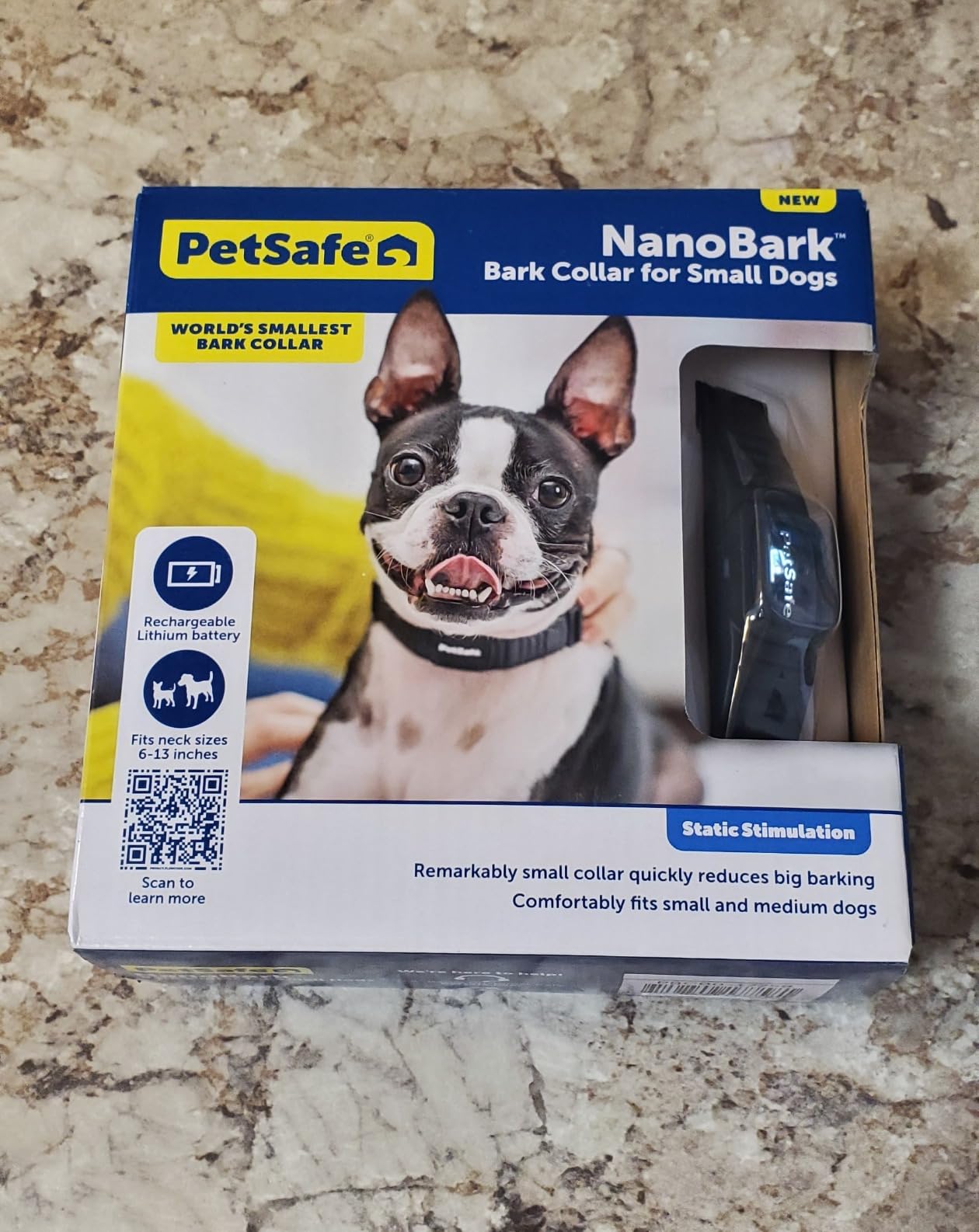 PetSafe NanoBark Collar World's Smallest Bark Collar for