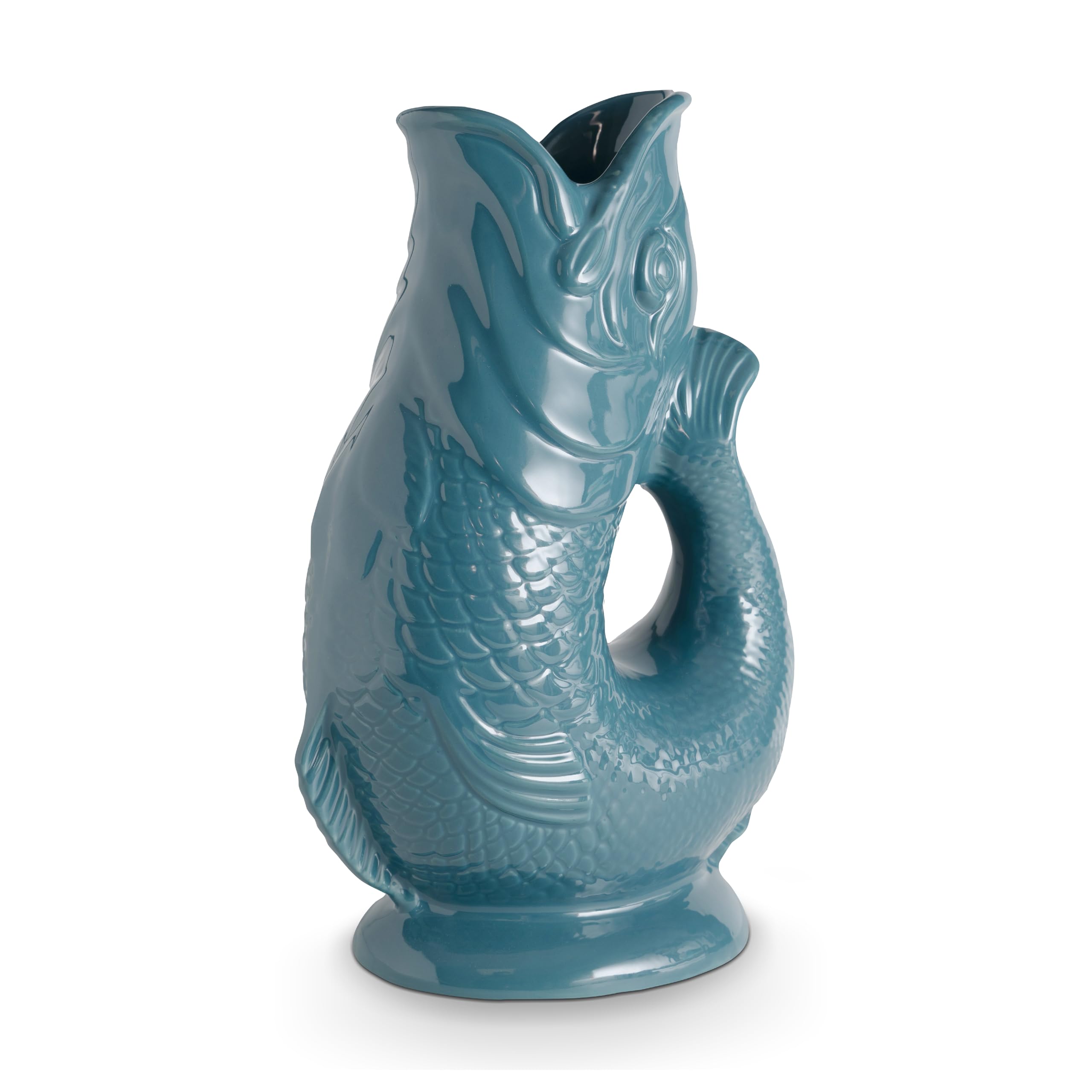 Wade Fish Jug, Handcrafted in Stoke-on-Trent England, Award-Winning Iconic UK Heritage Brand, English Earthenware, 0.6L