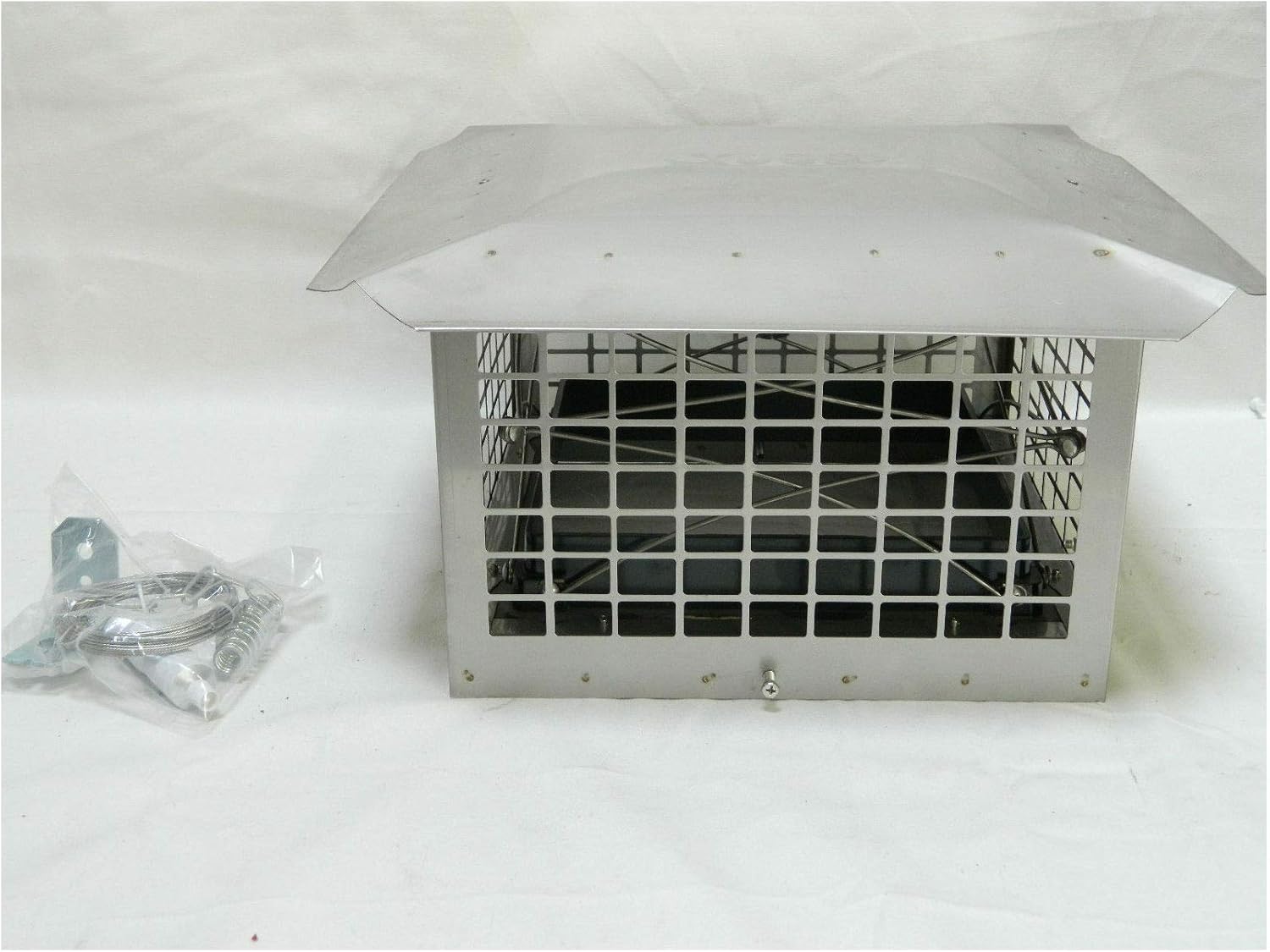 Locktop Damper Cap top Chimney Combo with Accessories