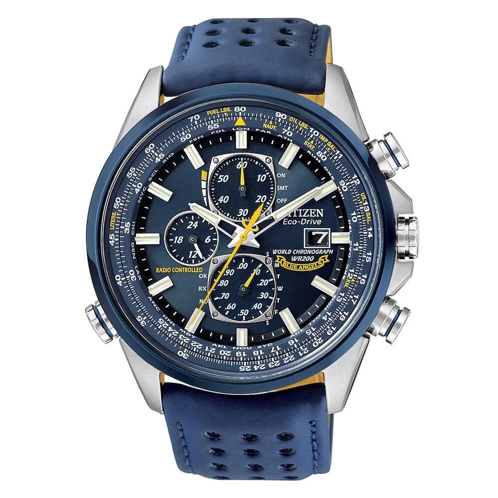 Reloj Eco-Drive Blue Angels World Chronograph de Citizen, #AT8020-03L