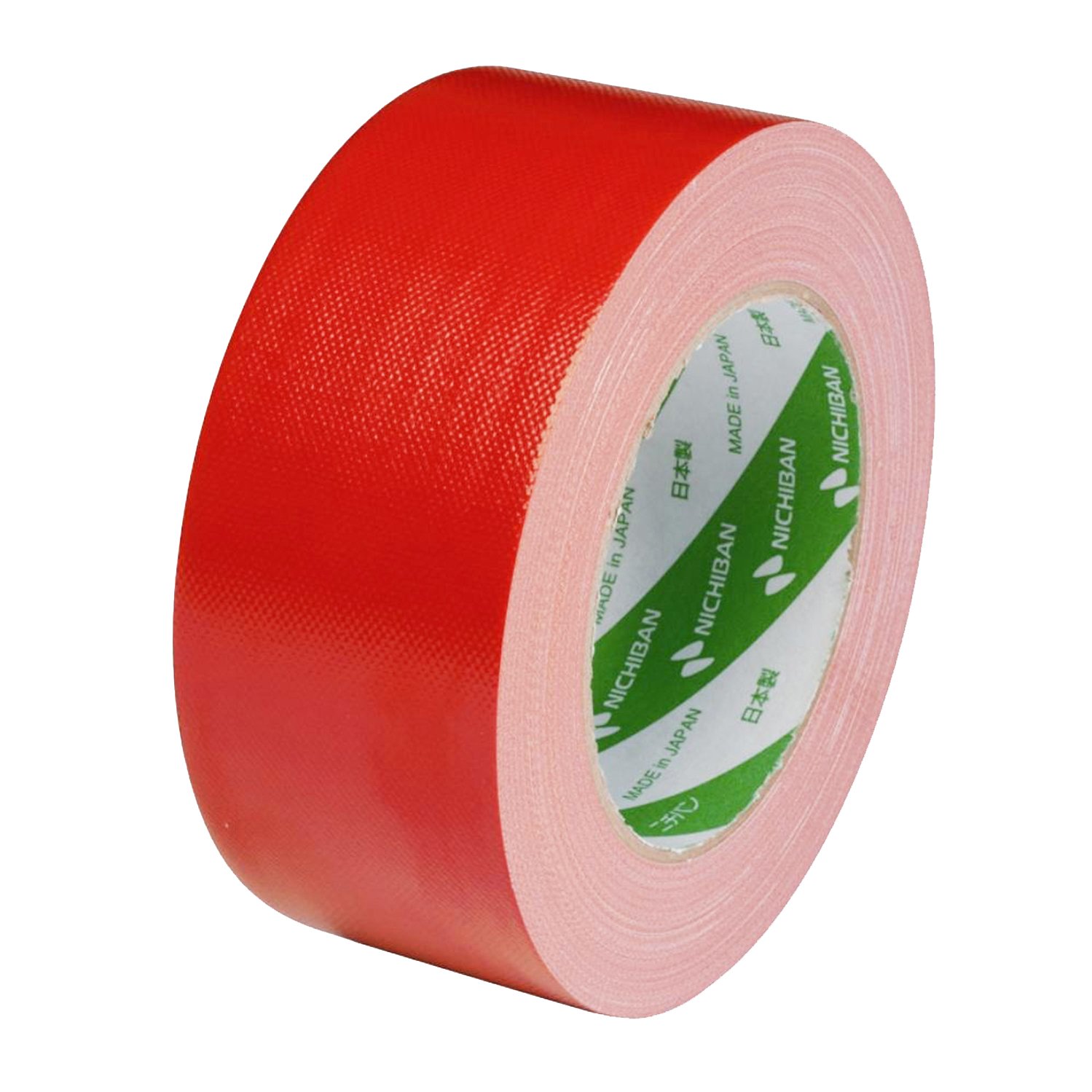 Nichiban 102N13-50 Cloth Tape, 2.0 inches (50 mm) x 86.5 ft (25 m) Roll, Orange