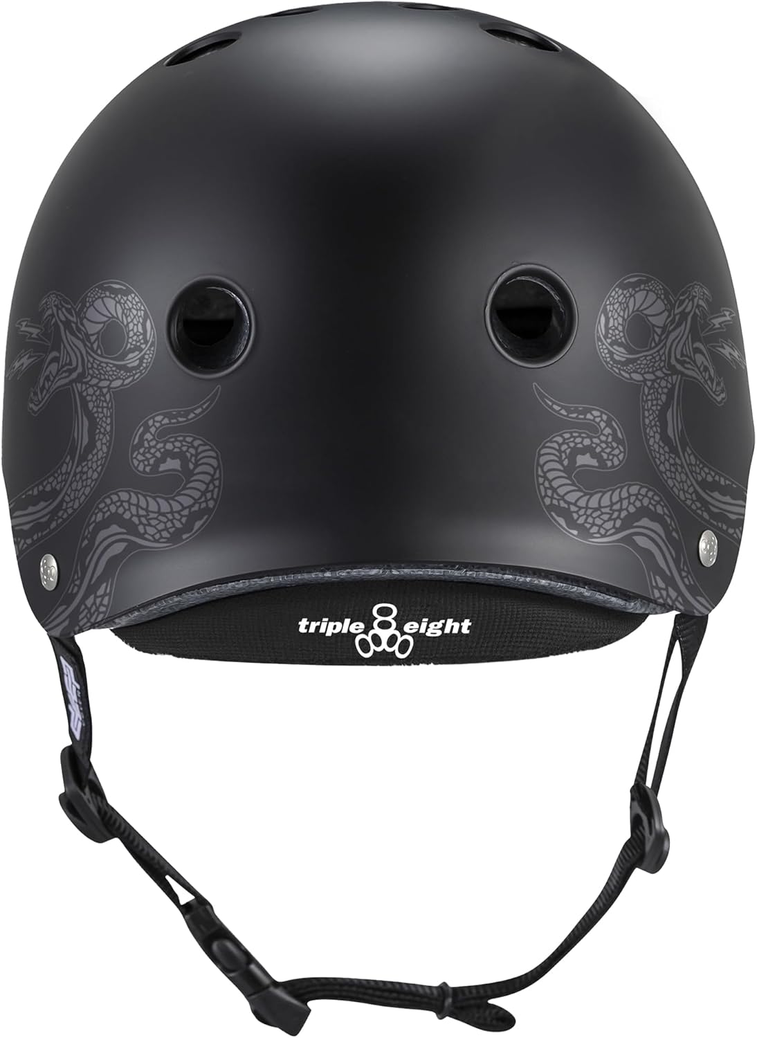 Triple Eight Deep Cover Helmet – Ideal for Skateboarding, Bicycling, BMX, and Roller Skating