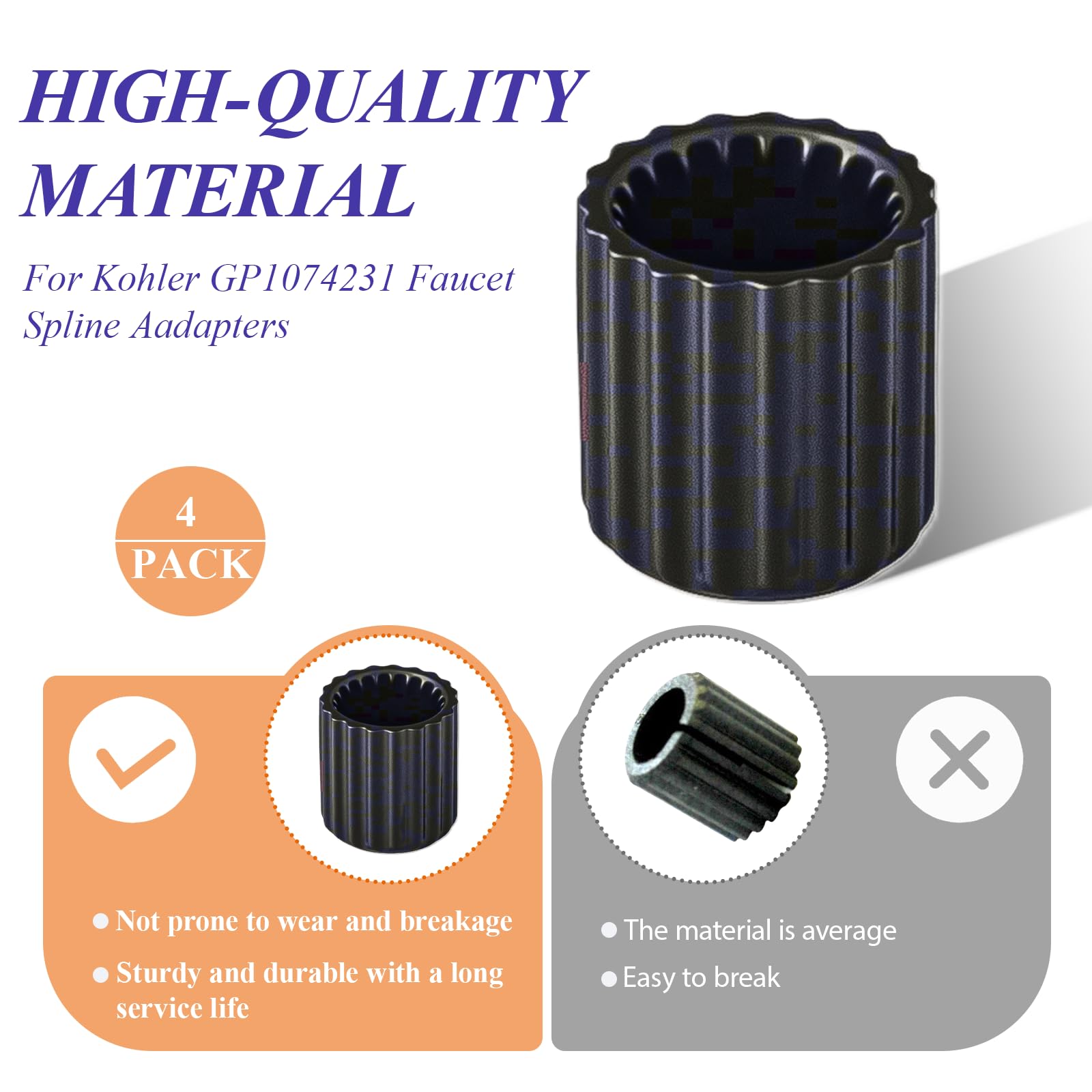 Do GP1074231 ADAPTERY Spline 4PACK