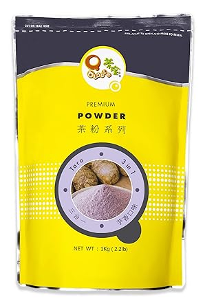 Qbubble Tea Powder Taro Powder, 2.2 Pound