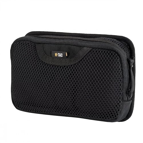 Miniatura 1 de M-Tac Bolsa táctica Insertar Organizador modular Utilidad Admin Bolsa Gancho Sujetadores - Bolsillo de malla