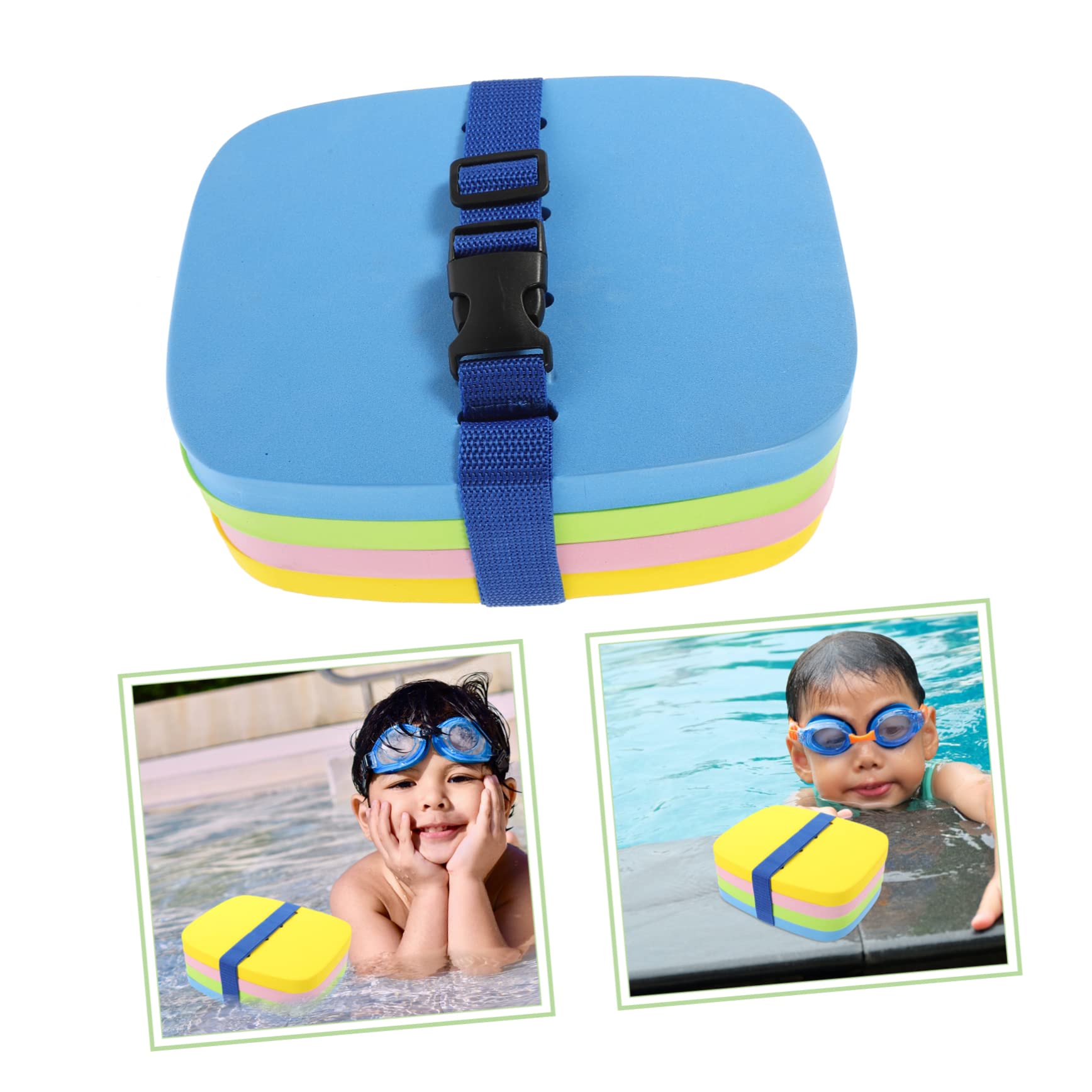 Gogogmee Portable Swimming Back Board Durable Swim Training Board for Adults Floating for Swimming Confidence and Comfort Ergonomic Design for Natural Body Position