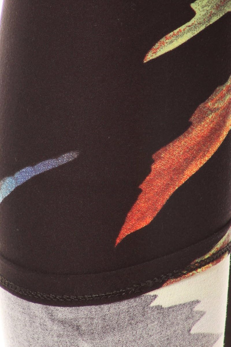 Leggings Depot Women's High Waisted Fashion Yoga Leggings BAT1 at  Women’s Clothing store