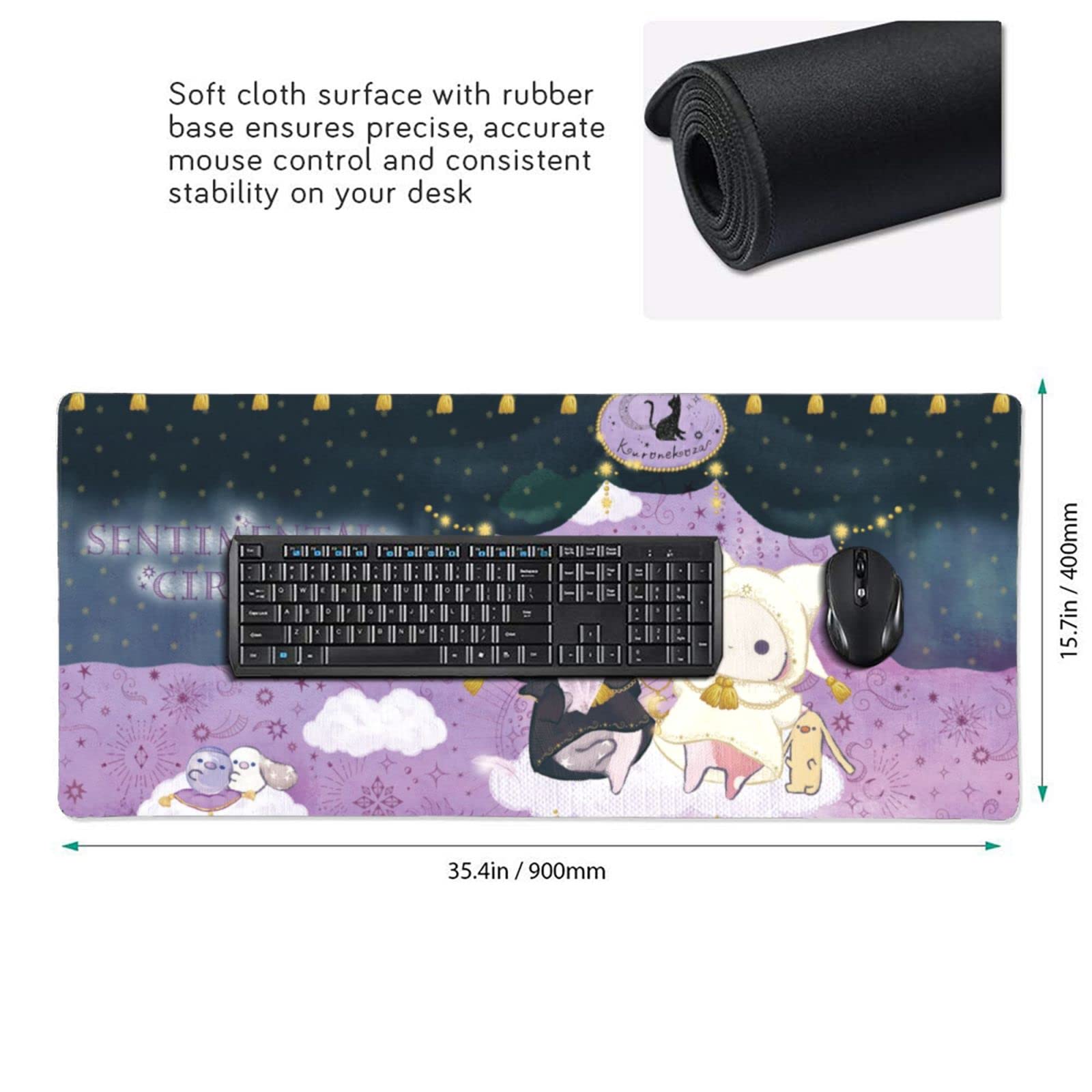 Amazon.co.jp: センチメンタルサーカスゲーミングマウスパッド