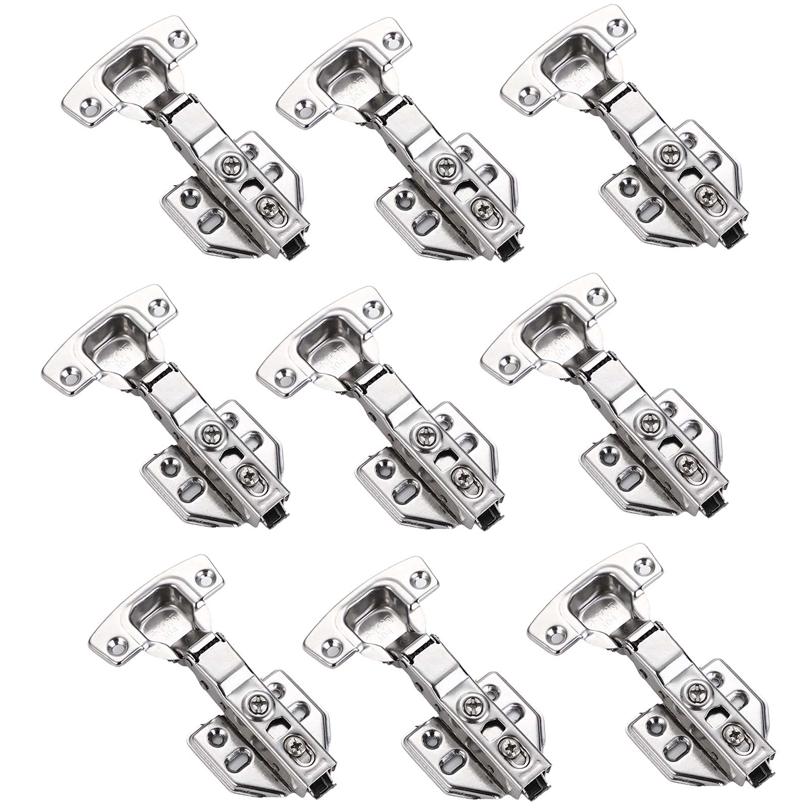 Nvsfzgiyg Big Bend Kitchen Units Door Hinges, Soft Close Cupboard Wardrobe Doors, Folding Hinge With Screws, Mute Cabinet,(Big Bend)