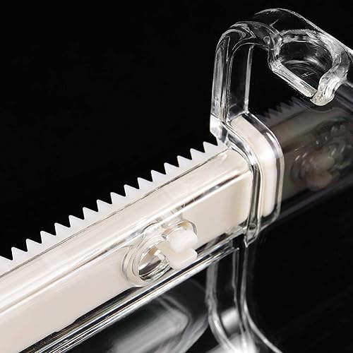 Miniatura 4 de Paquete de 8 cortadores dispensadores de cinta Washi, organizador de cinta adhesiva transparente visible para manualidades, manualidades, beige y