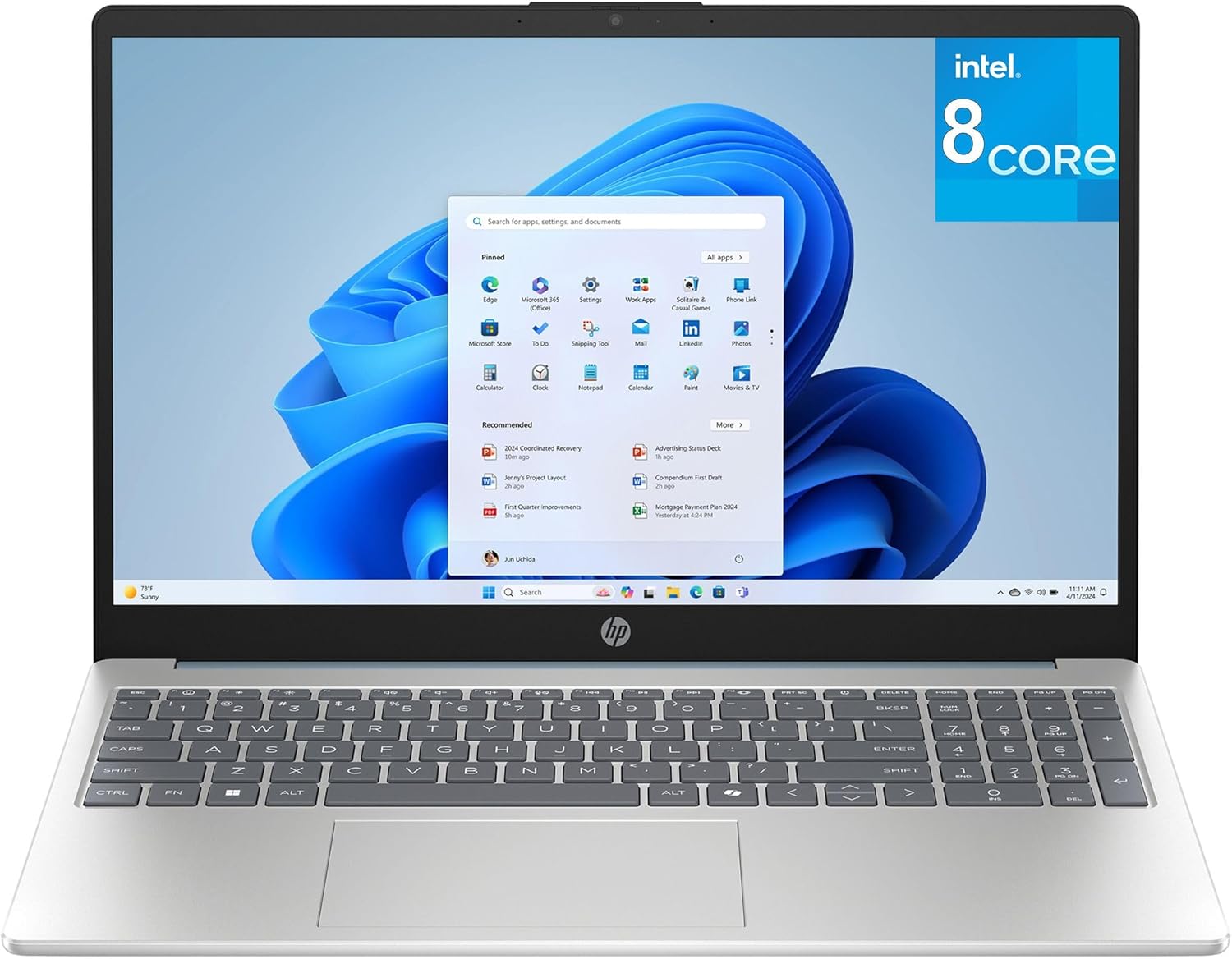 HP 15.6″ Touchscreen FHD Laptop Computer for Student Home and Business, 16GB DDR4 RAM, 1TB PCIe SSD, Intel i3-N305 Processor 8-Core, WiFi 6, Bluetooth 5.4, Webcam, Type-C HP 15.6″ Touchscreen FHD Laptop Computer for Student Home and Business, 16GB DDR4 RAM, 1TB PCIe SSD, Intel i3-N305 Processor 8-Core, WiFi 6, Bluetooth 5.4, Webcam, Type-C