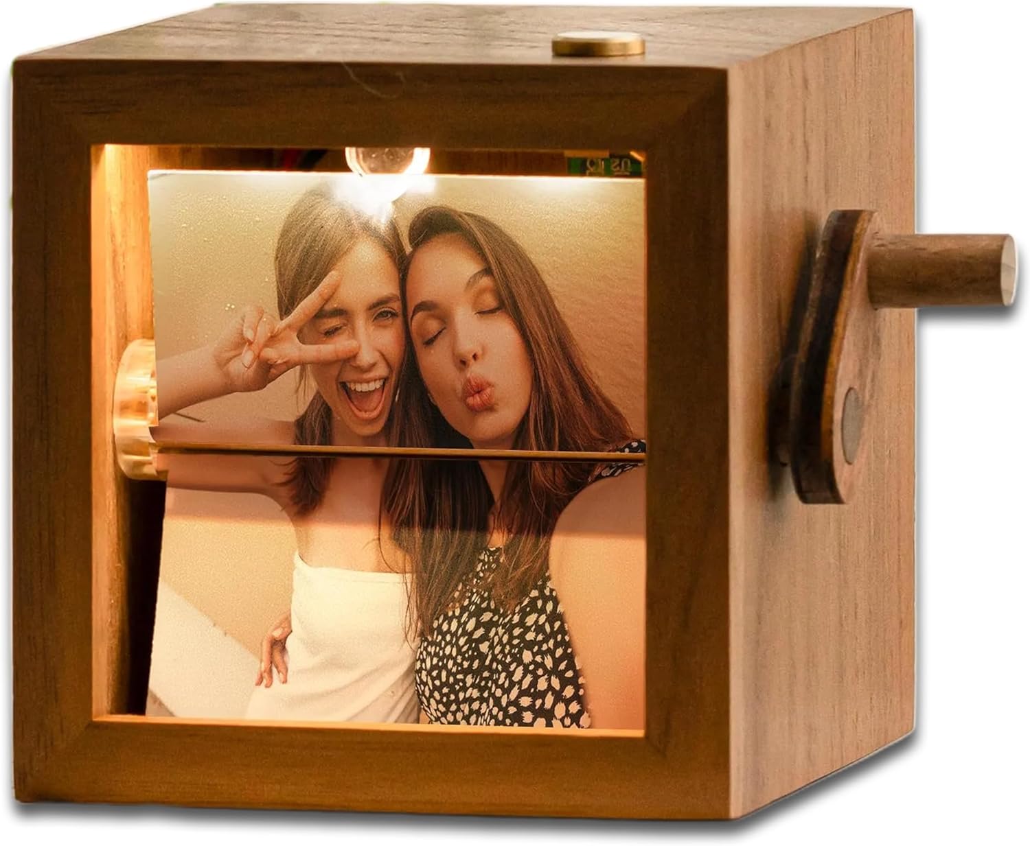 Personalized Wooden Photo Box Gift for Best Friend, Custom Memory Keepsake with Picture, Meaningful Bestie Gift for Birthday Christmas Friendship Present Personalized Wooden Photo Box Gift for Best Friend, Custom Memory Keepsake with Picture, Meaningful Bestie Gift for Birthday Christmas Friendship Present
