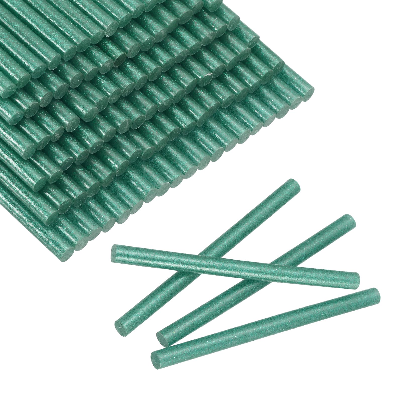 Bâtons de colle verte pailletée pour pistolet à chaud afin de réparer et embellir vos objets